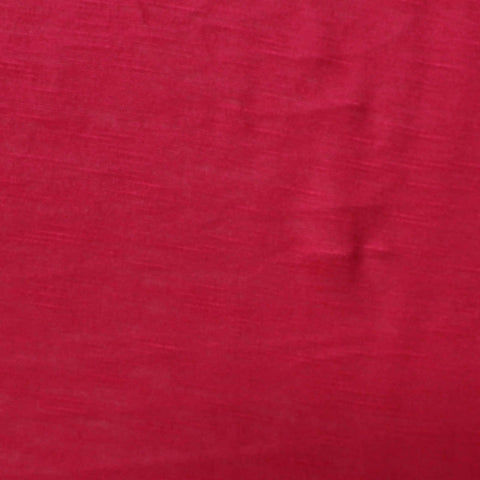 Slub 100% Viscose Jersey Knit Fabric, 100 gsm, 180 cm — Red