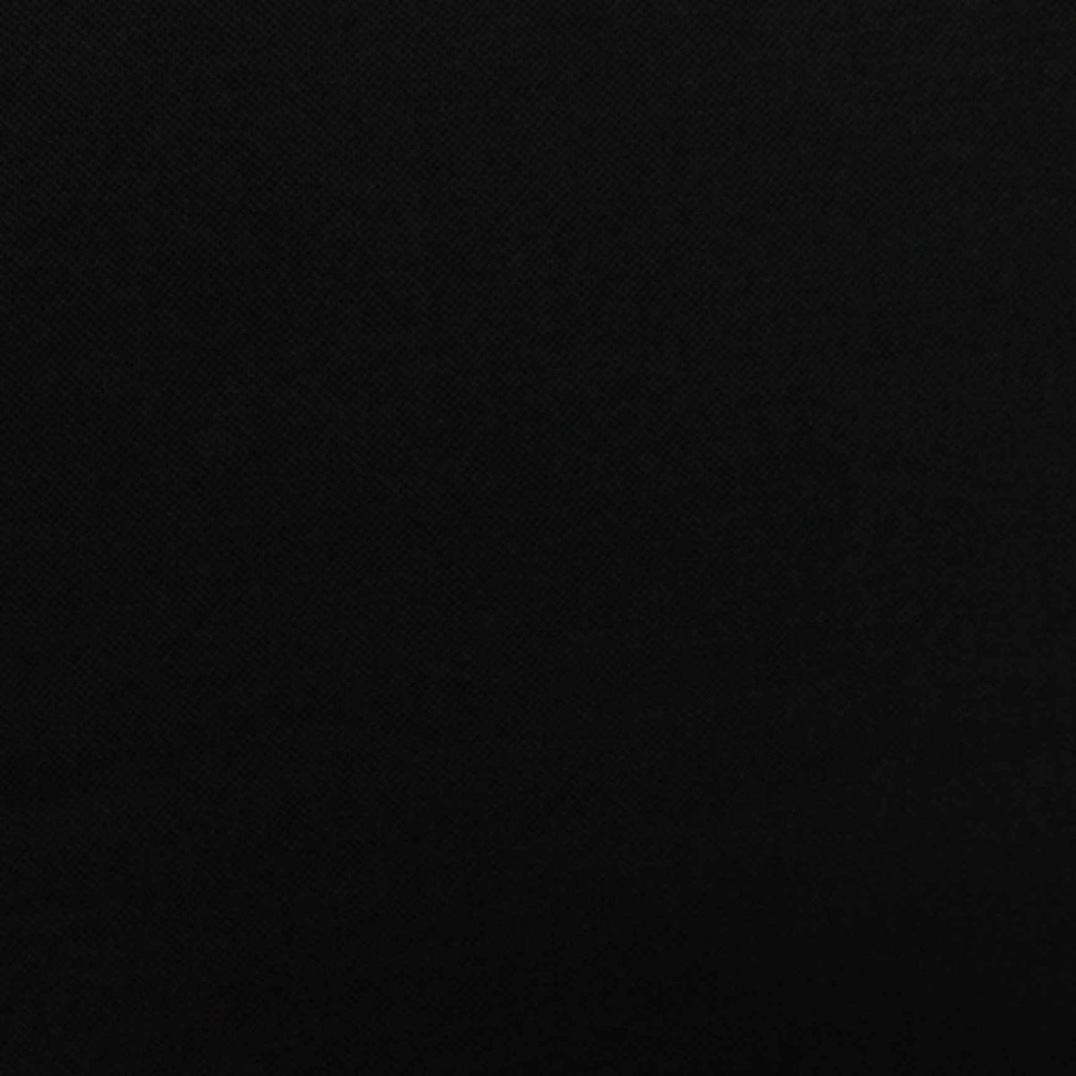 100% Polyester Interlock Knit Fabric, 244 gsm, 170 cm — Black