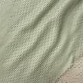 Light Green Dot Interlock Knit, Viscose-Poly