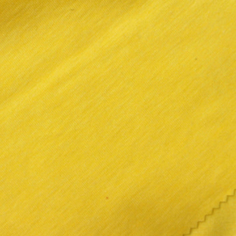 Yellow Marl Rib Knit, Tencel Lyocell-Modal