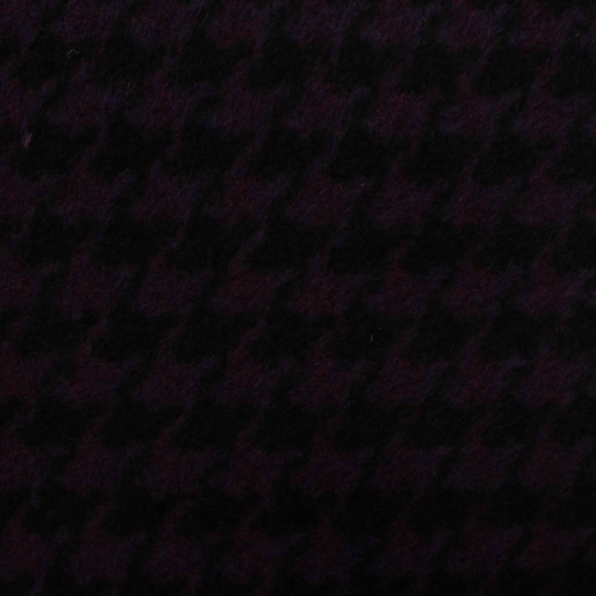 Dark Purple Houndstooth Knit, Polyester
