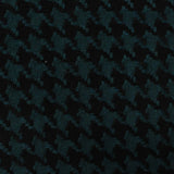 Black Houndstooth Knit, Polyester