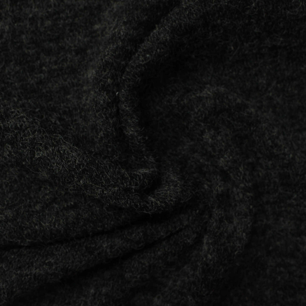 Dark Grey Heathered-Marl Chunky Knit, Acrylic