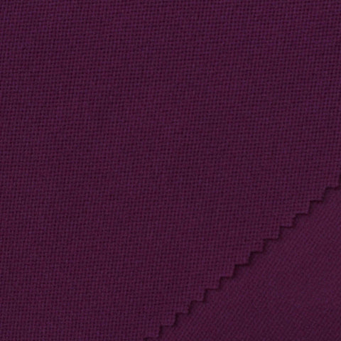 Plaid Polyester Woven Fabric, 373 gsm, 158 cm — Purple