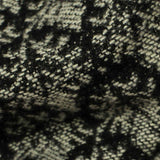 Black Abstract Jacquard, Polyester — texture