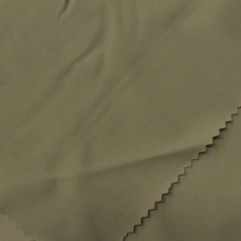 Nylon Stretch Warp Knit Fabric, 155 gsm, 155 cm — Khaki