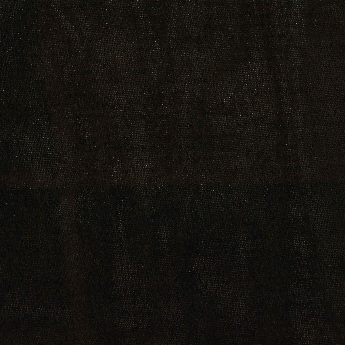 Black Textured Linen-Look, Polyester