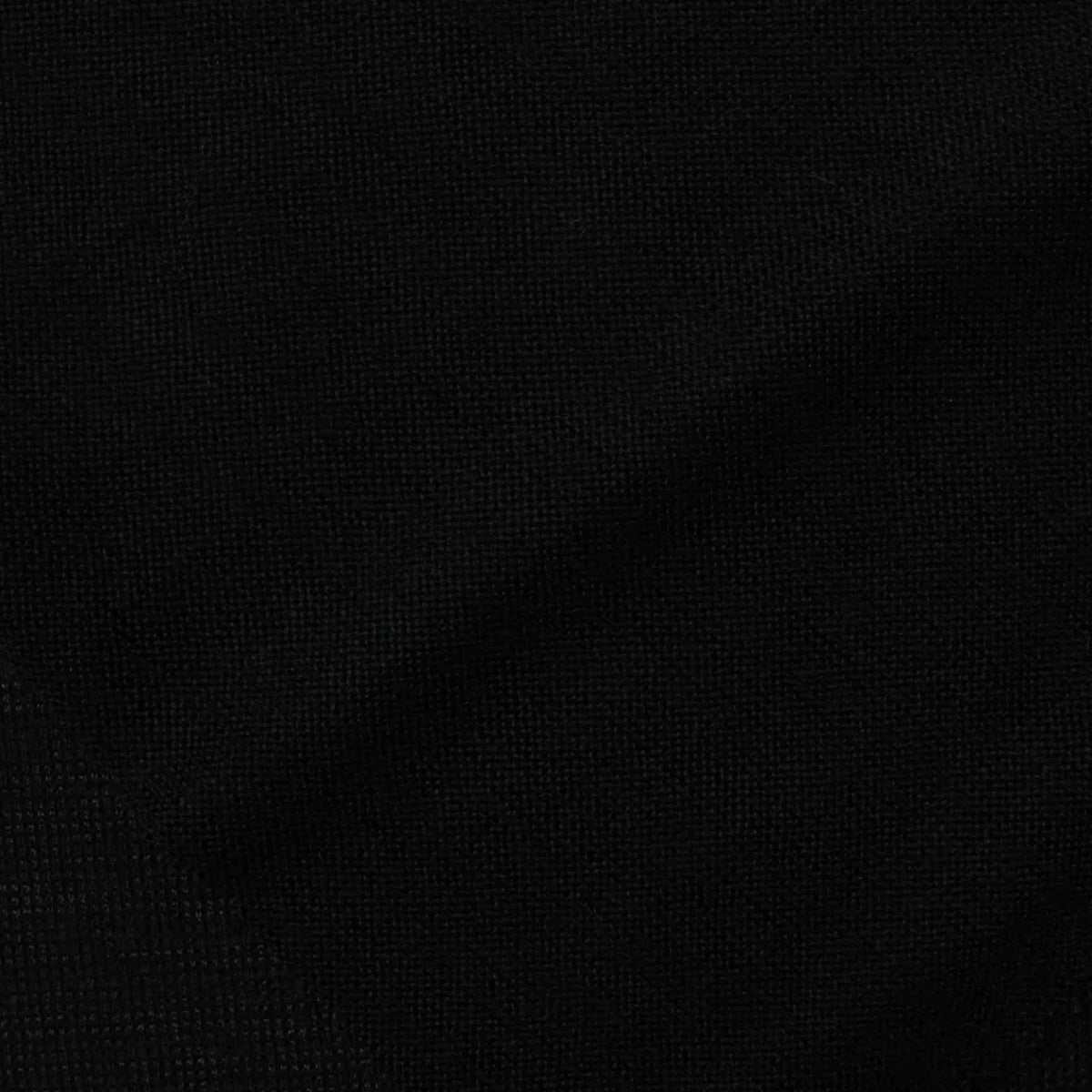 100% Polyester Chunky Knit Fabric, 212 gsm, 175 cm — Black