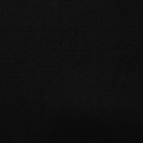 Viscose Polyester Jersey Knit Fabric, 150 gsm, 155 cm — Black