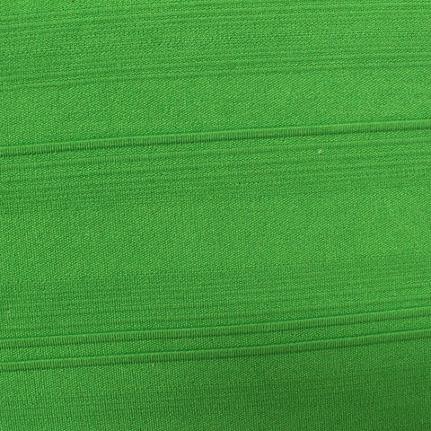 Jacquard 100% Polyester Interlock Knit Fabric, 360 gsm, 160 cm — Green