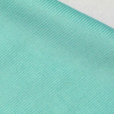 100% Polyester Rib Knit Fabric, 214 gsm, 145 cm — Green — texture