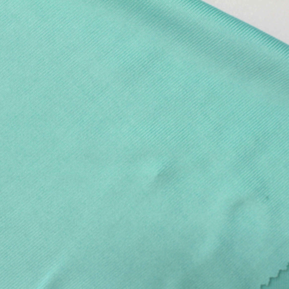100% Polyester Rib Knit Fabric, 214 gsm, 145 cm — Green
