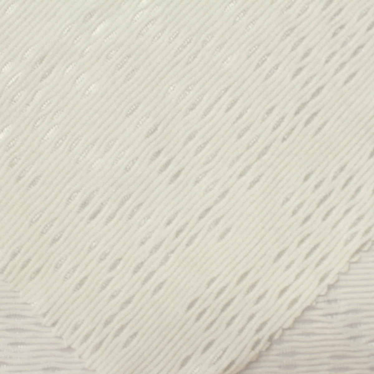 Off-White Fine-Dash Jacquard, Polyester