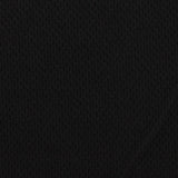 100% Polyester Interlock Knit Fabric, 173 gsm, 170 cm — Black
