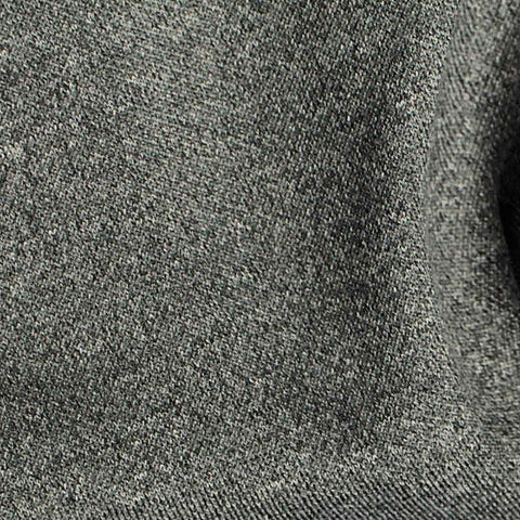 Heather Grey Marl Interlock Knit, Polyester, 260 gsm