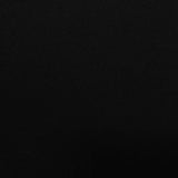 100% Polyester Interlock Knit Fabric, 95 gsm, 170 cm — Black