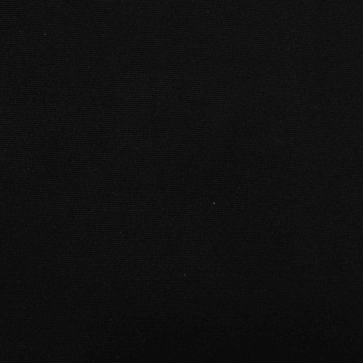 Polyester Stretch Jersey Knit Fabric, 116 gsm, 180 cm — Black