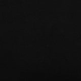 Polyester Stretch Jersey Knit Fabric, 116 gsm, 180 cm — Black