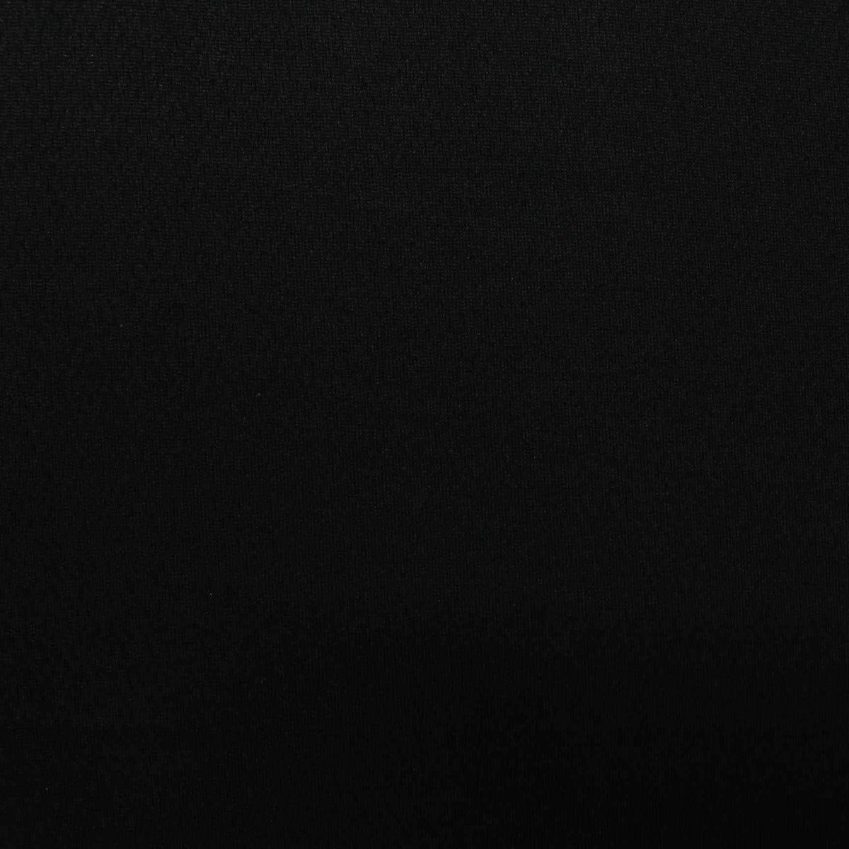 100% Polyester Birdseye Knit Fabric, 138 gsm, 165 cm — Black