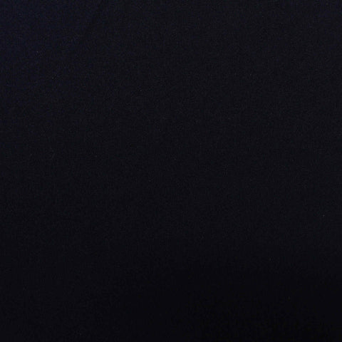 100% Polyester Interlock Knit Fabric, 113 gsm, 160 cm — Black