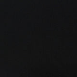 Polyester Stretch Jersey Knit Fabric, 113 gsm, 155 cm — Black