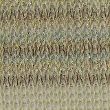 Gold Horizontal-Stripe Chunky Knit, Polyester — texture