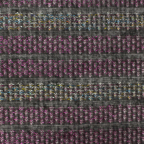 Pink Horizontal-Stripe Mesh, Polyester