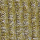 Polyester Viscose Stretch Waffle Knit Fabric, 180 gsm, 150 cm — Yellow — texture
