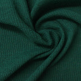 100% Polyester Rib Knit Fabric, 143 gsm, 145 cm — Green