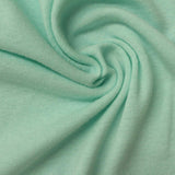 Cotton Polyester Rib Knit Fabric, 175 gsm, 165 cm — Green
