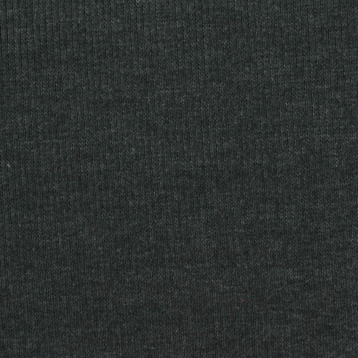 Dark Grey Marl Rib Knit, 289 gsm