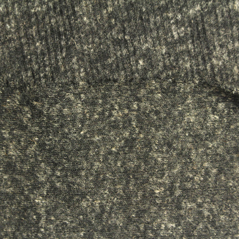 Dark Grey Marl Rib Knit, Poly-Viscose, 230 gsm, 160 cm, ref EF-221243
