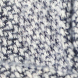 Dark Blue Marl Chunky Knit, Polyester — texture