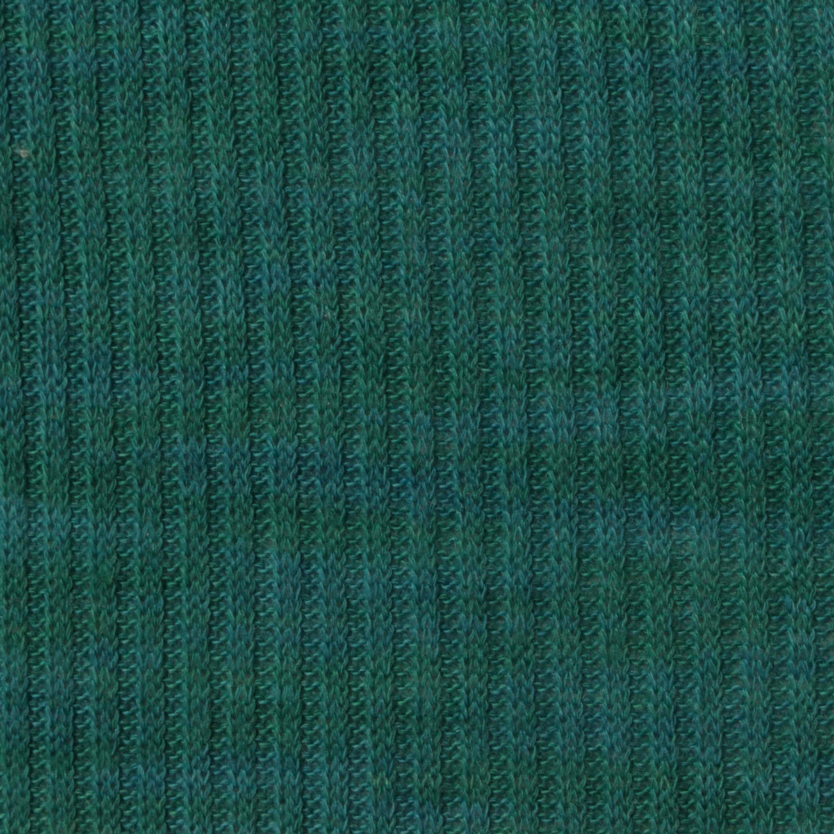 Green Marl Rib Knit, Polyester, 206 gsm