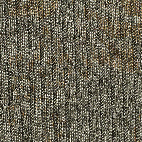 Polyester Stretch Rib Knit Fabric, 185 gsm, 150 cm — Grey