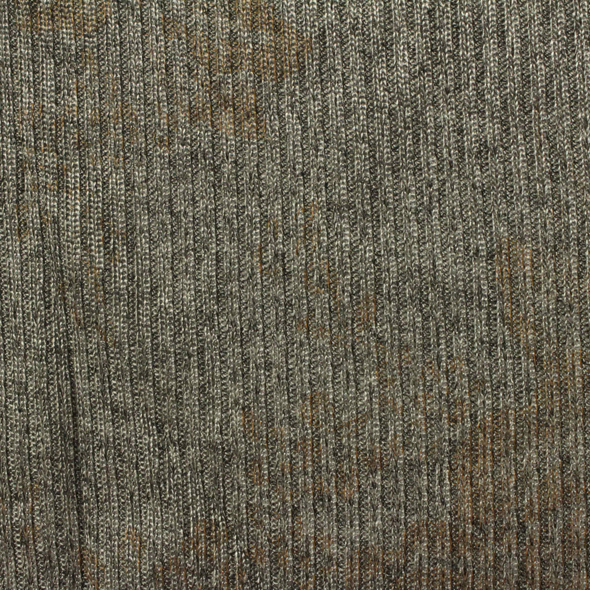 Polyester Stretch Rib Knit Fabric, 185 gsm, 150 cm — Grey