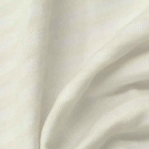 Striped Cotton Polyester Jersey Knit Fabric, 148 gsm, 160 cm — Beige