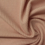 Rib Knit Fabric, 240 gsm, 140 cm — Pink