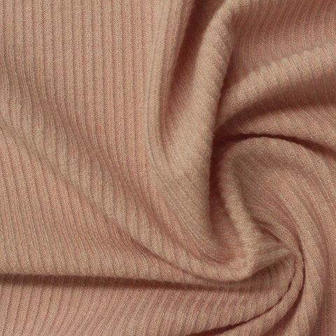 Rib Knit Fabric, 240 gsm, 140 cm — Pink, ref EF-221270