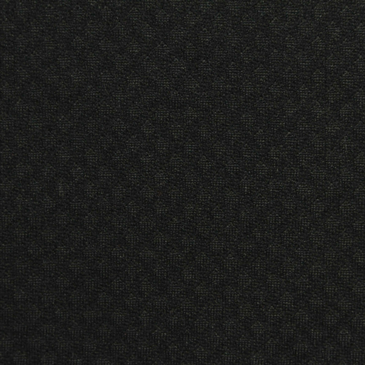Black Tone-on-Tone Diamond Jacquard, Polyester, 235 gsm