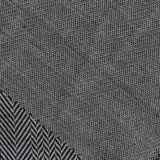 Black Houndstooth Jacquard, Polyester