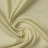 Polyester Cotton Rib Knit Fabric, 137 gsm, 160 cm — Yellow