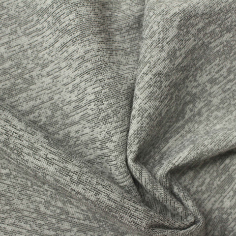 Light Grey Marl Chunky Knit, Polyester, 240 gsm