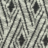 Black Houndstooth Chunky Knit, Polyester