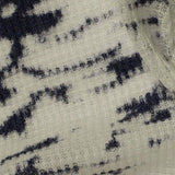 Cotton Polyester Rib Knit Fabric, 73 gsm, 170 cm — White — texture
