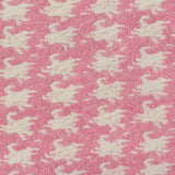 Pink Houndstooth Jacquard, Polyester