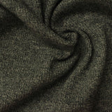 Cotton Polyester Stretch Rib Knit Fabric, 340 gsm, 100 cm — Khaki