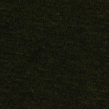 Dark Green Marl French Terry, Cotton-Poly
