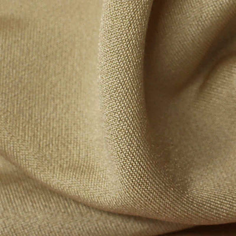 Viscose Polyester Jersey Knit Fabric, 155 gsm, 170 cm — Khaki