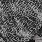 Black Marl Chunky Knit, Cotton-Poly
